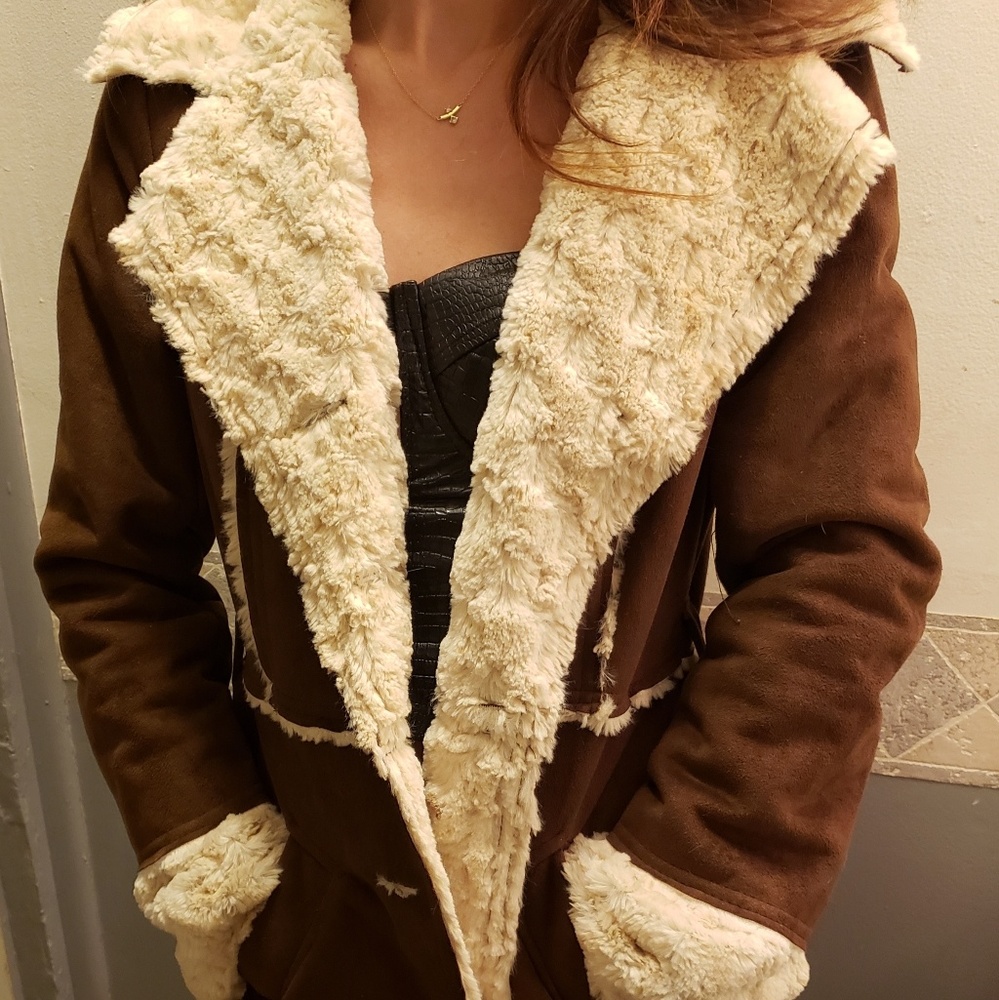 Guess Faux Suede Jacket